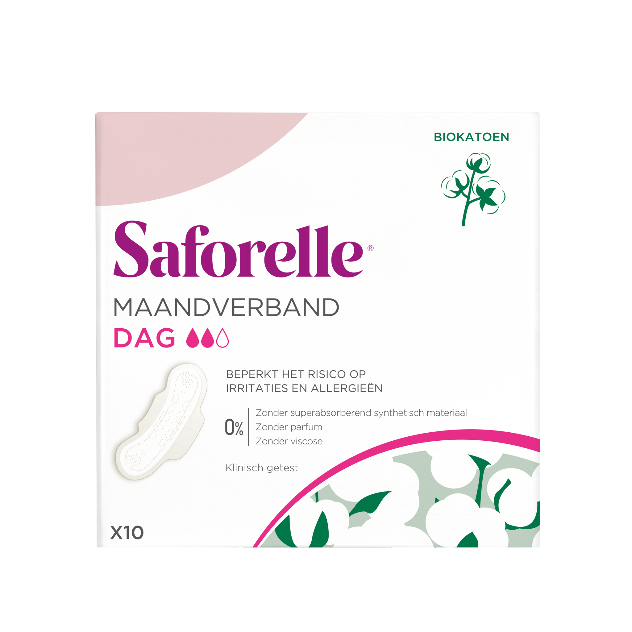 Maandverbanden Dag Biokatoen
