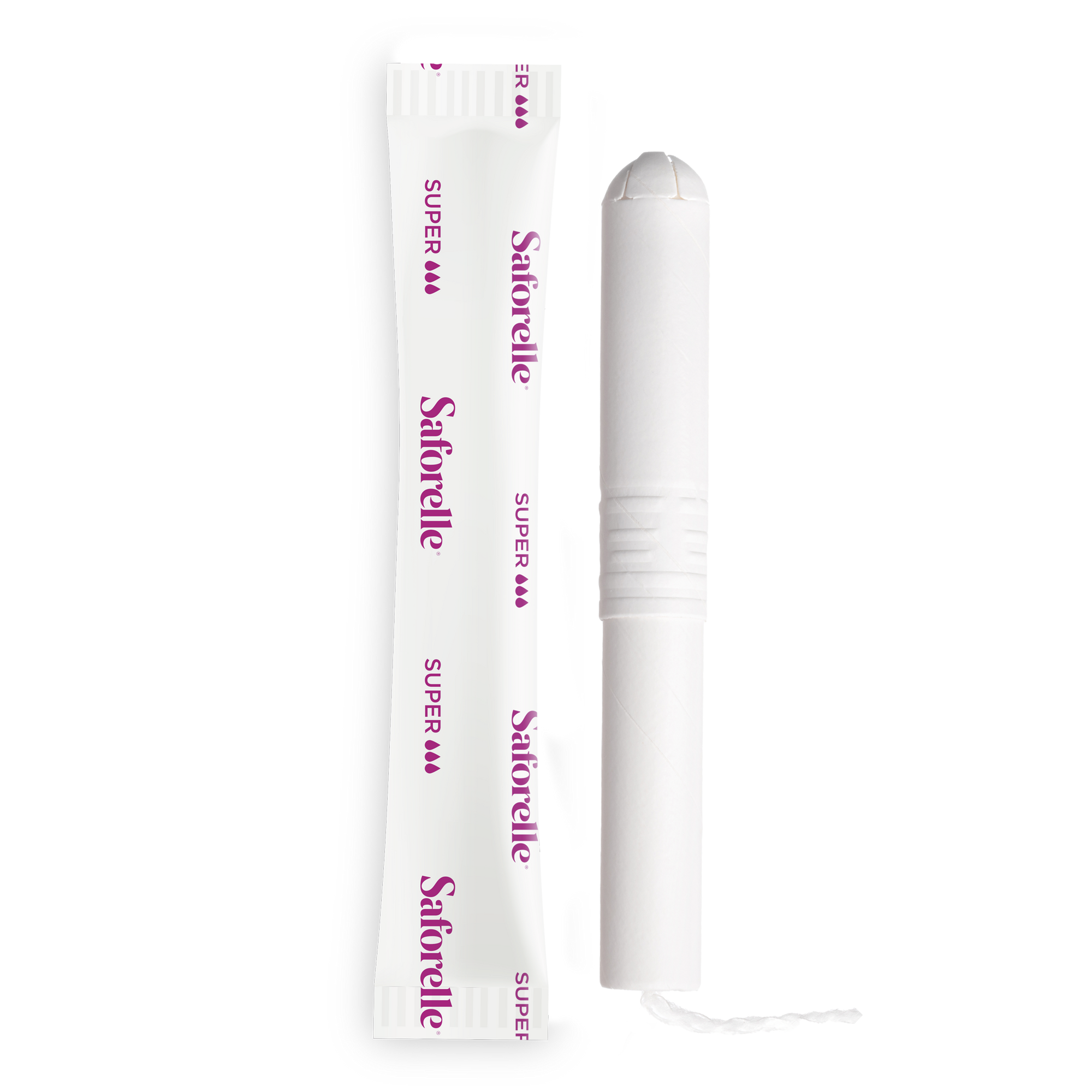 Tampon met inbrenghuls Biokatoen