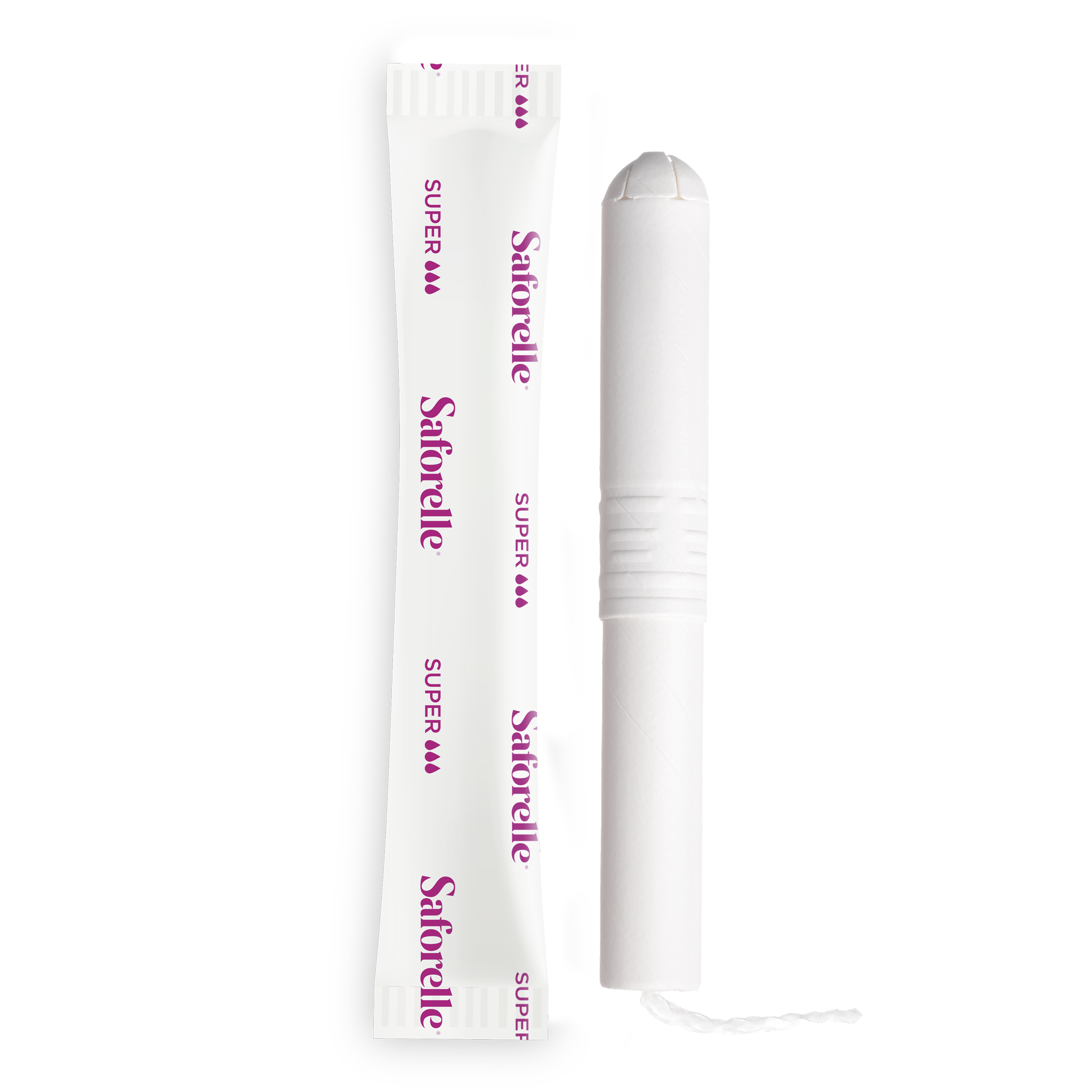 Tampon met inbrenghuls Biokatoen