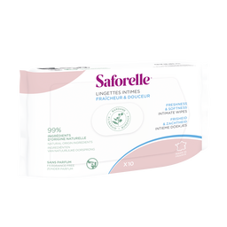 Lingettes Intimes Fraîcheur & Douceur, Format pocket, small