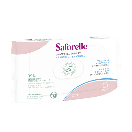 Lingettes Intimes Fraîcheur & Douceur, Format pocket, medium